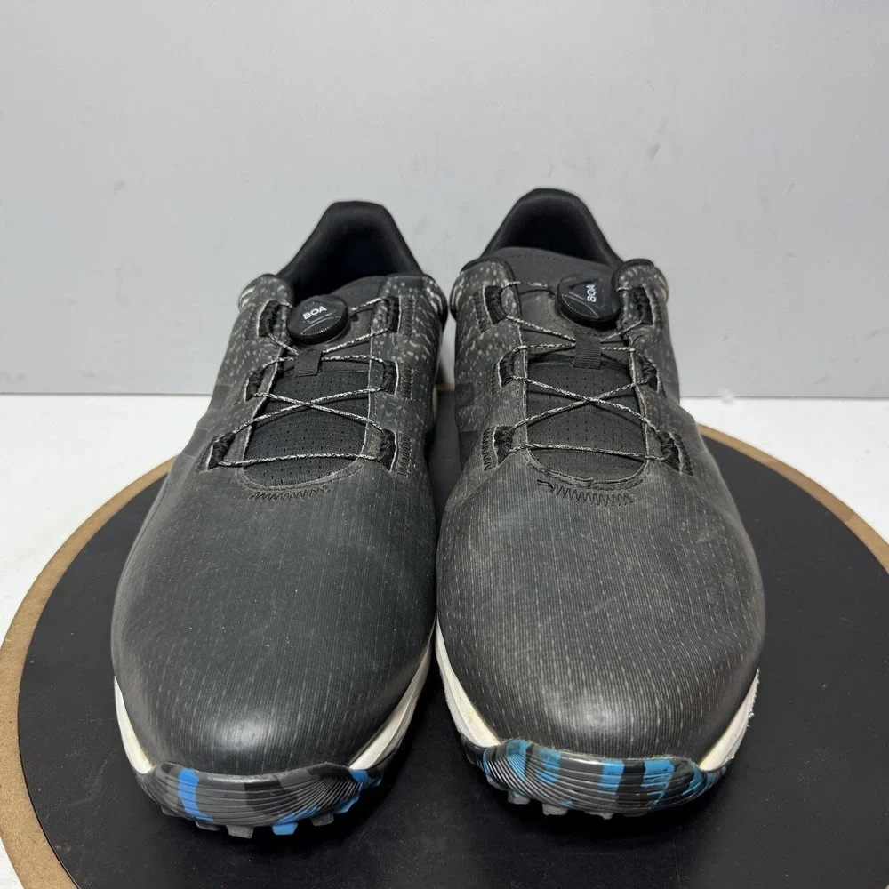 Adidas Golf Shoes Mens Size 15 Black BOA Spikeless Athletic Sneakers GV9789